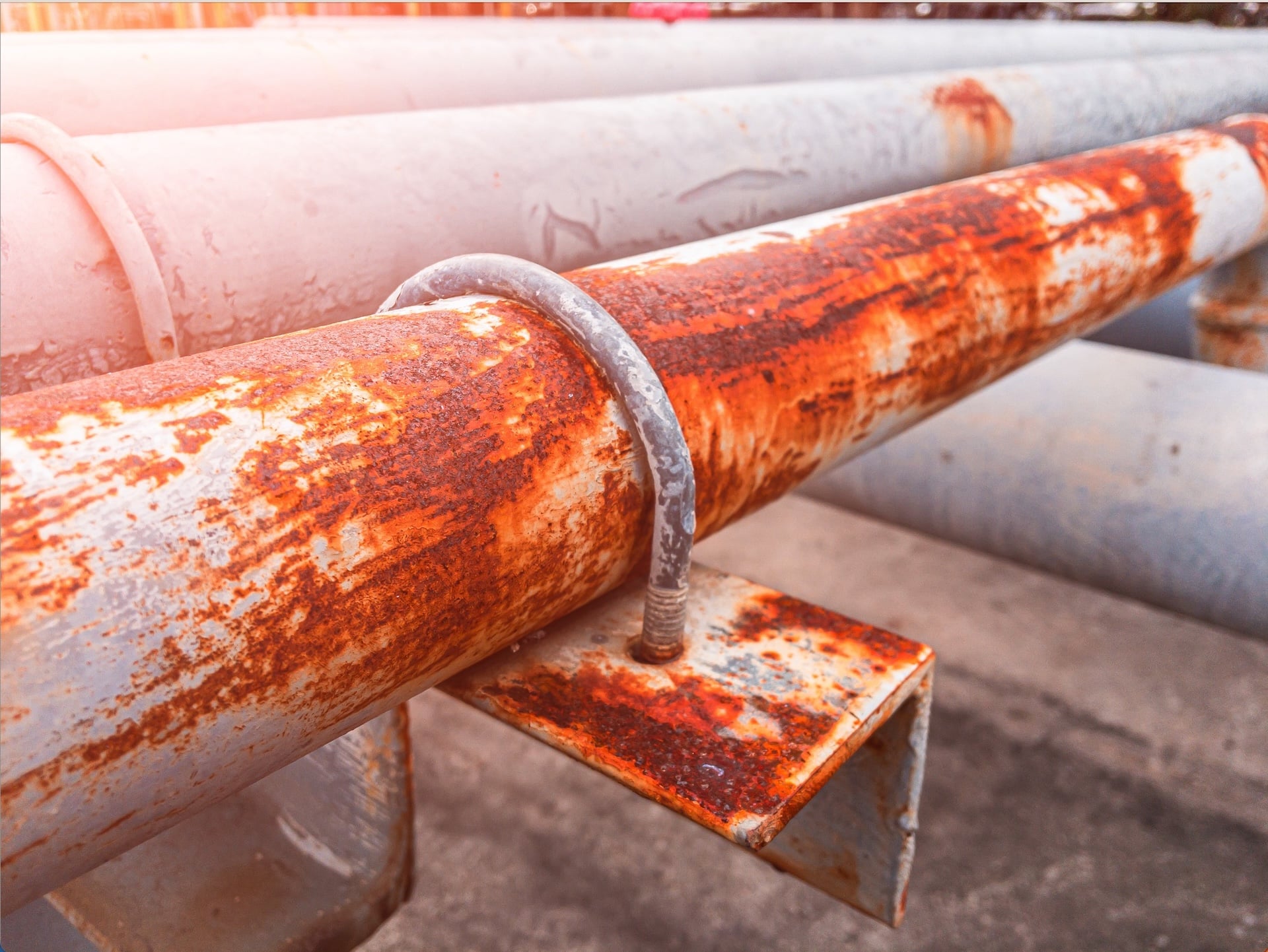 Crédit photo : JJSINA Pipeline endommagé par la corrosion