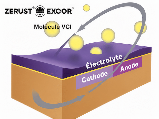 Molécule VCI Zerust Excor Acobal Molécule VCI Zerust Excor Acobal